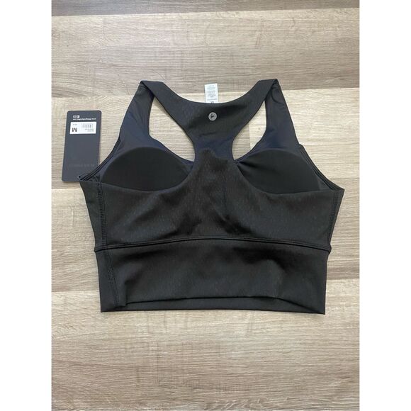 90 Degree by Reflex NWT Snake Black Sports Bra, Sz Medium, MSRP $54 - Picture 9 of 10